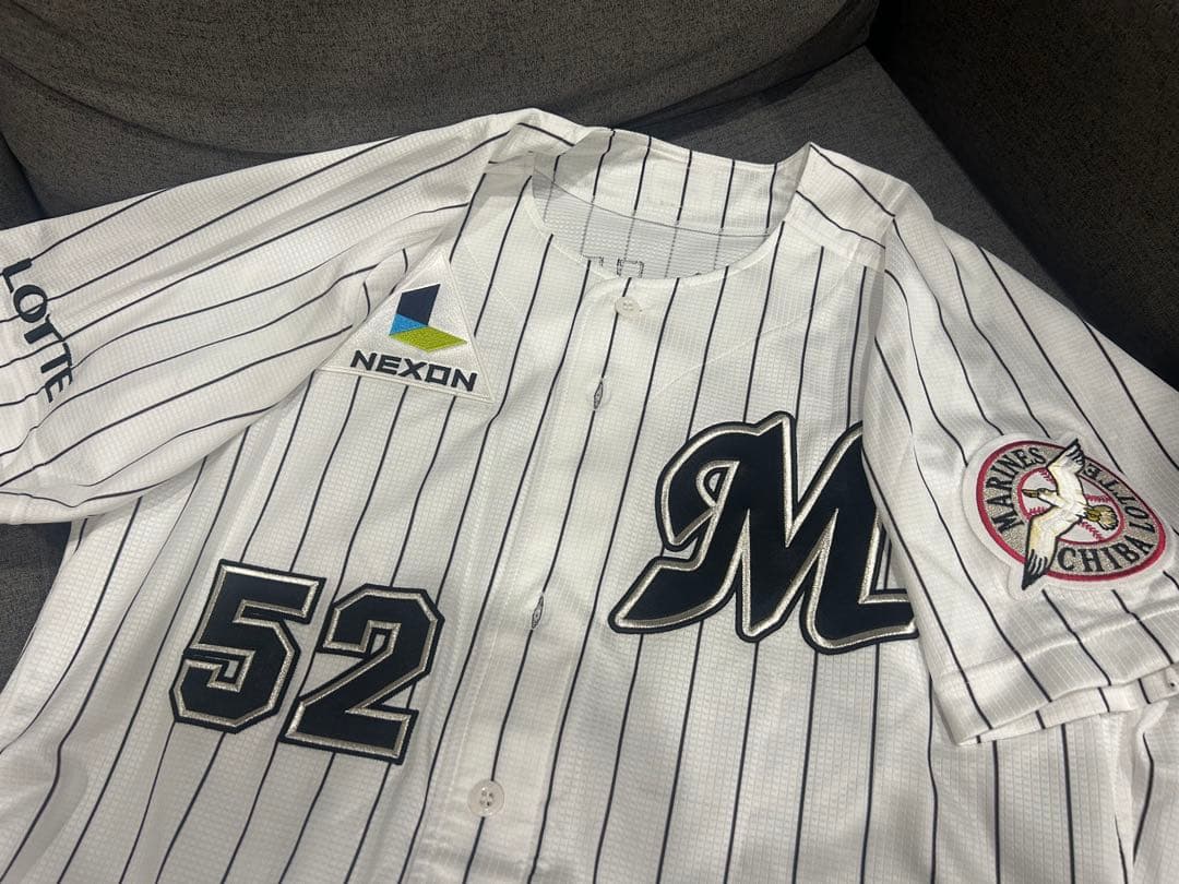 千葉ロッテマリーンズ 支給品　実使用ユニフォーム