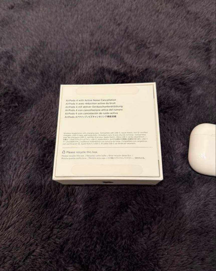 AirPods4 アクティブノイズキャンセリング搭載