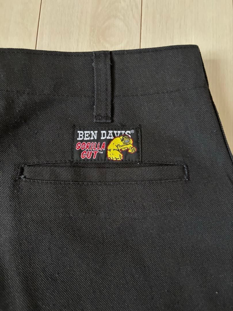 ベンデイビス　90's フリスコパンツ　ゴリラカット　ブラック　フリスコジーンズ