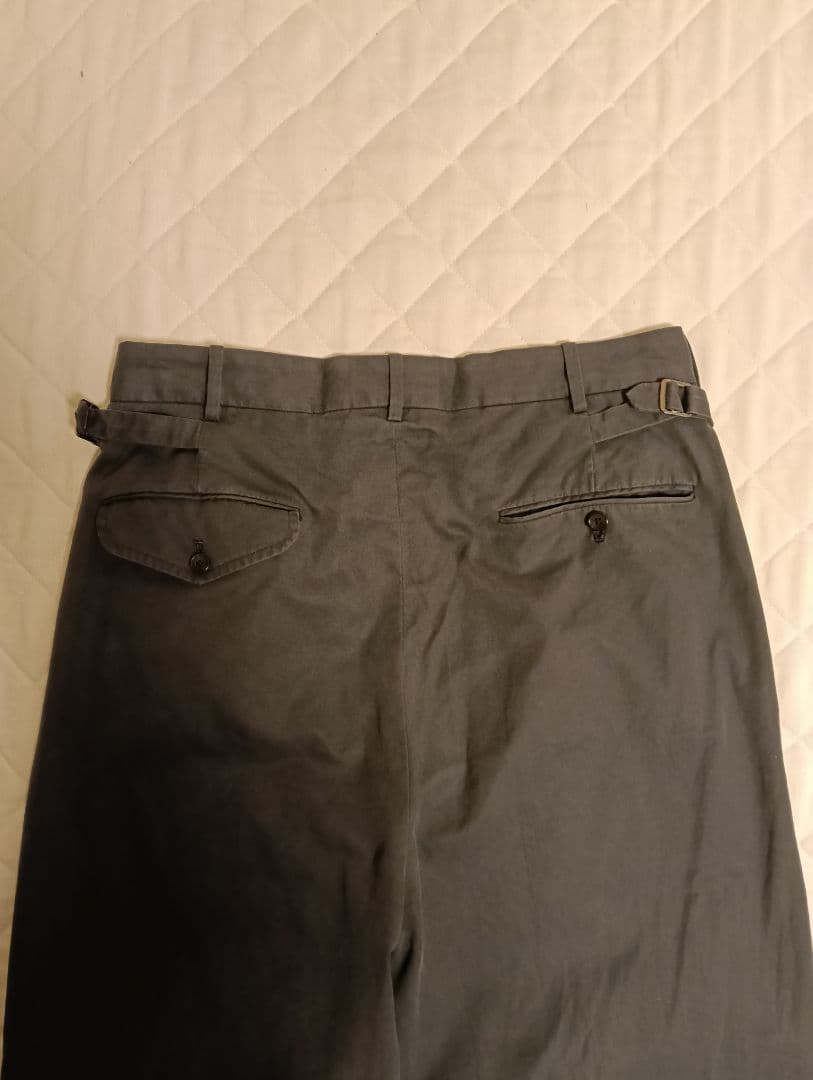 パンツ A.PRESSE Type.2 MelangeGabardineTrousers