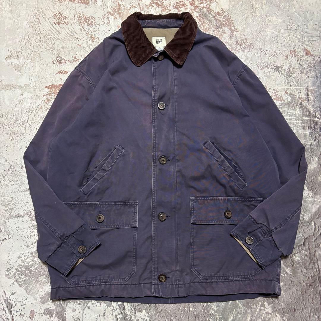90s GAP オールドギャップ ダック ハンティングジャケット カバーオールL