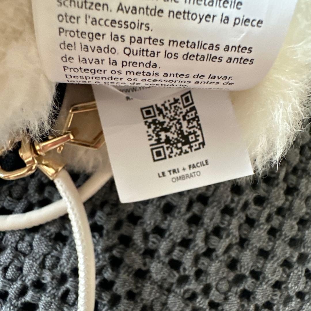 新品 マックスマーラ オンブラート テディベアミトン　ホワイト