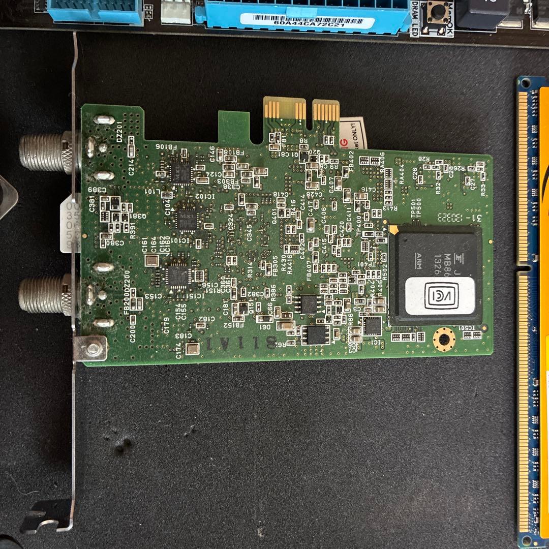 ジャンクP8H77-V Core i5-3570 RAM16gb gtx660