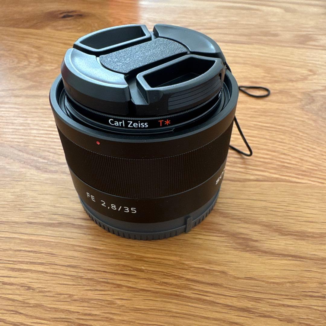 【美品】 Sonnar FE 35mm F2.8 ZA 金属フード付き