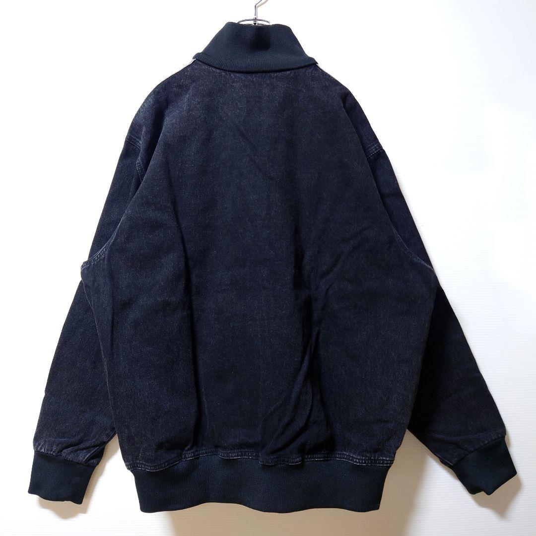 新品デニム上下★ファイヤーバードトラックジャケット★ジーンズ★黒5XL/38