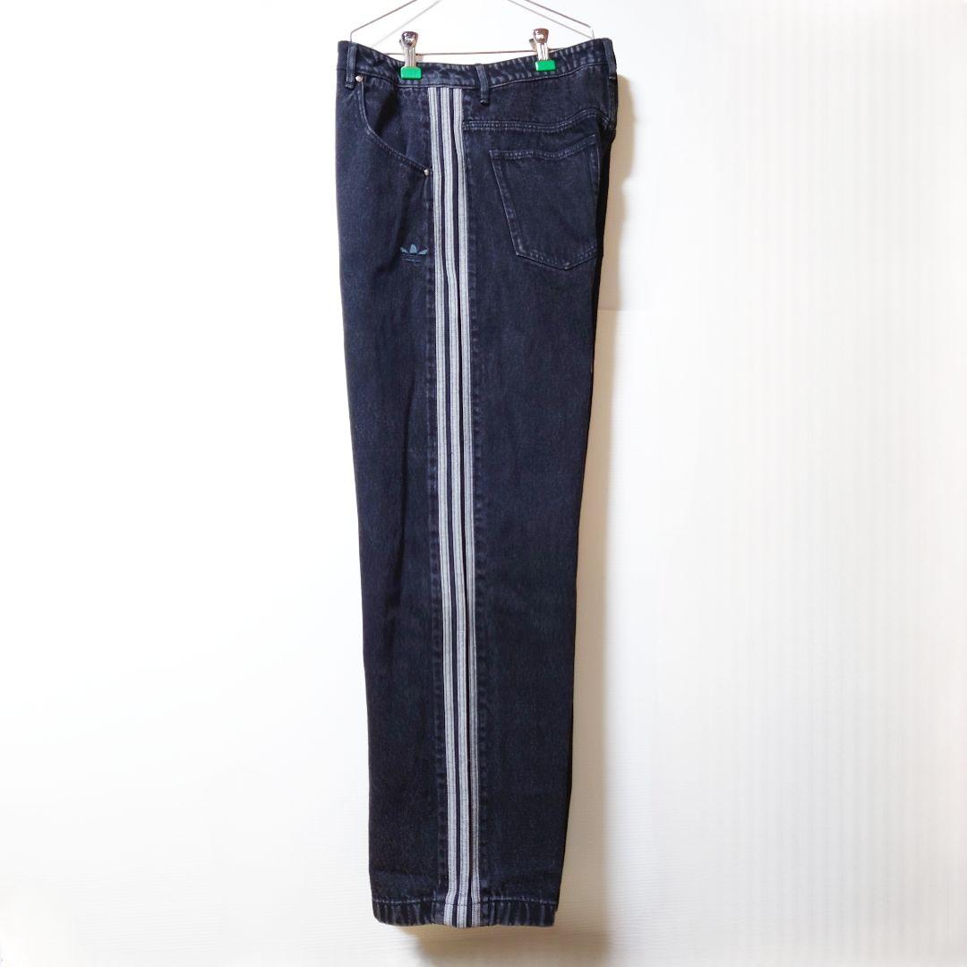 新品デニム上下★ファイヤーバードトラックジャケット★ジーンズ★黒5XL/38