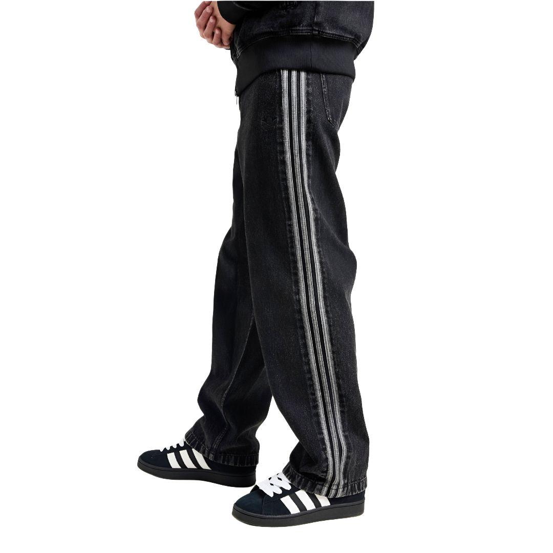 新品デニム上下★ファイヤーバードトラックジャケット★ジーンズ★黒5XL/38