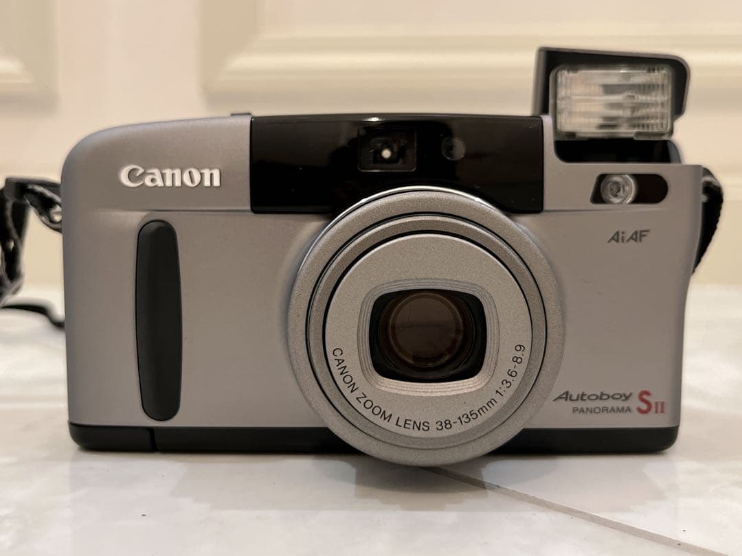 CANON Autoboy S Ⅱ フィルムカメラ 箱付き 動作確認ok!