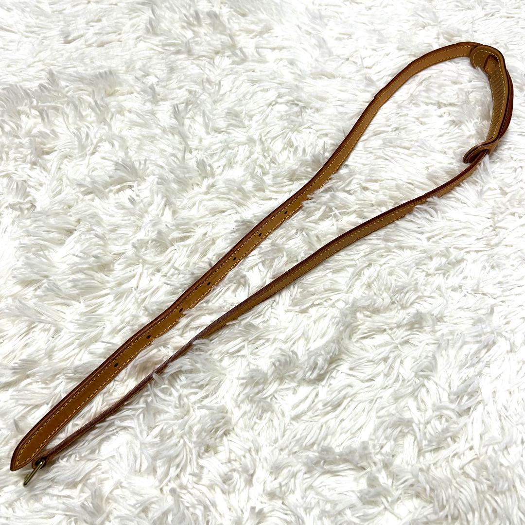 【極美品✨】ルイヴィトン ショルダー紐 レザー ヌメ革 金具 希少品