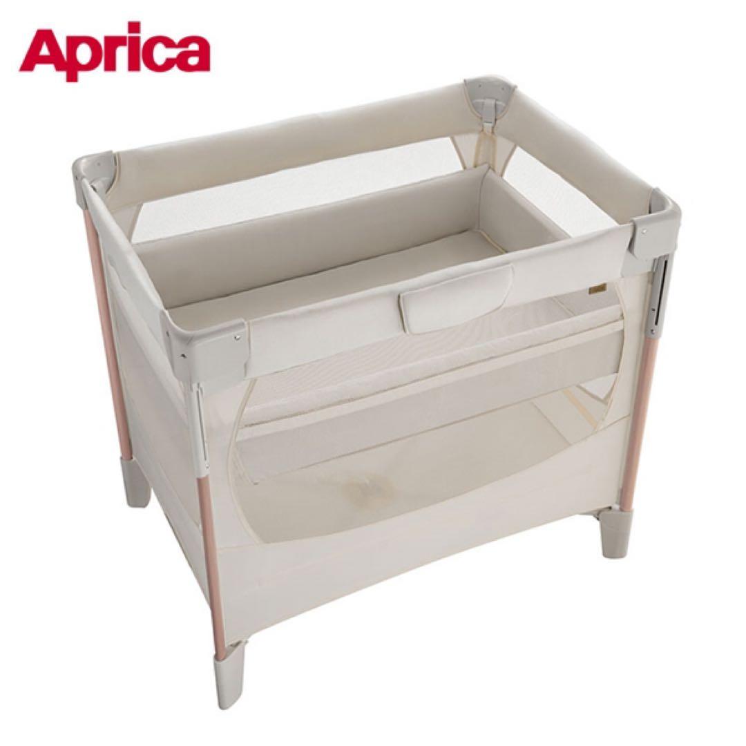 【完全未使用】ココネル エアーリュクス ナチュラルベージュ ベビーベッド