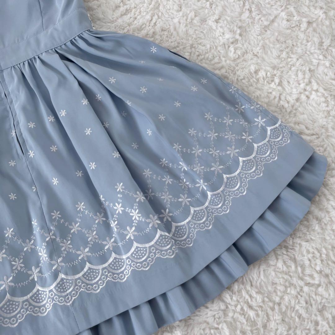 （極美品）組曲 Kumikyoku 刺繍 フォーマルワンピース セレモニー入学式