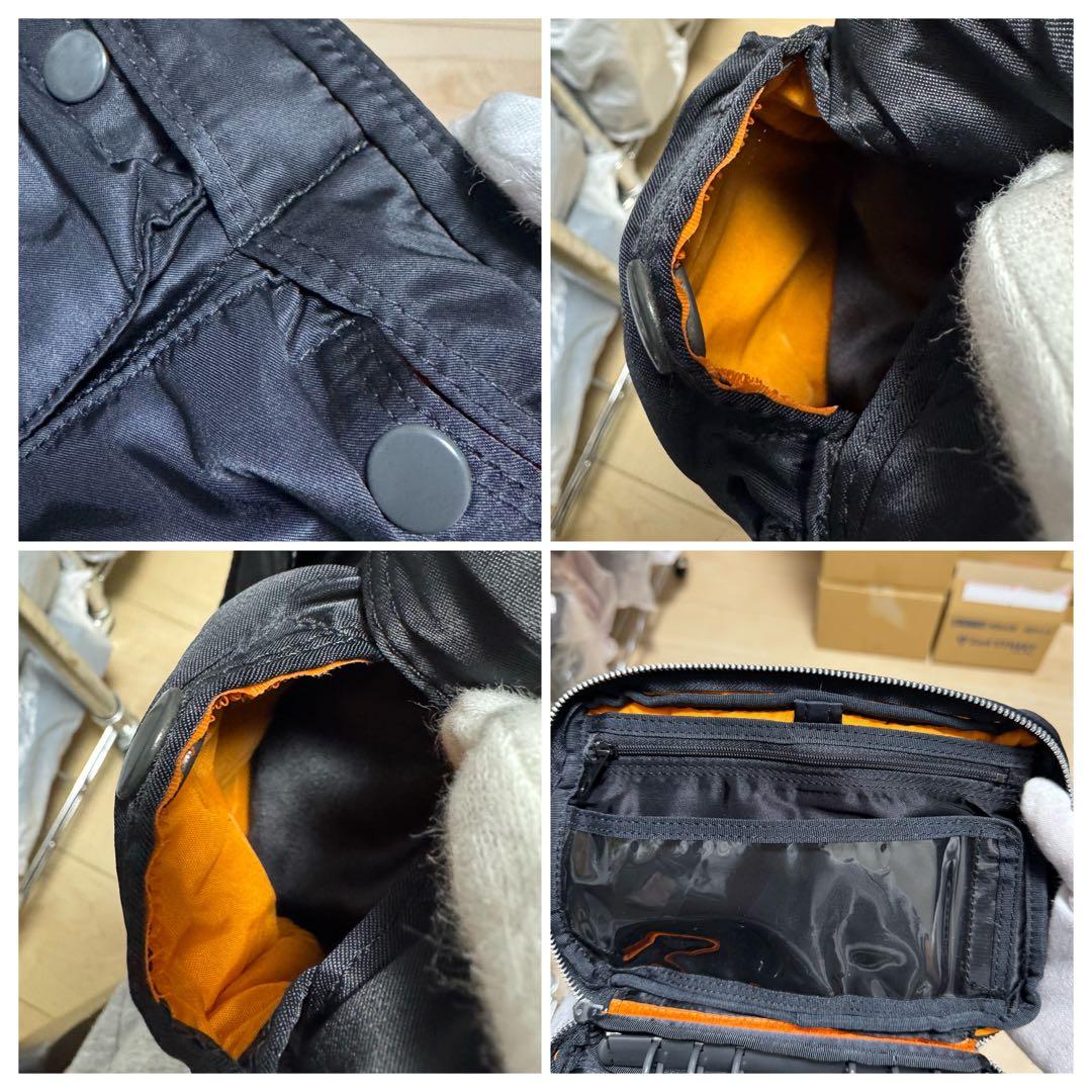 【新品同様】ポーター PORTER TANKER タンカー　手帳カバー　黒