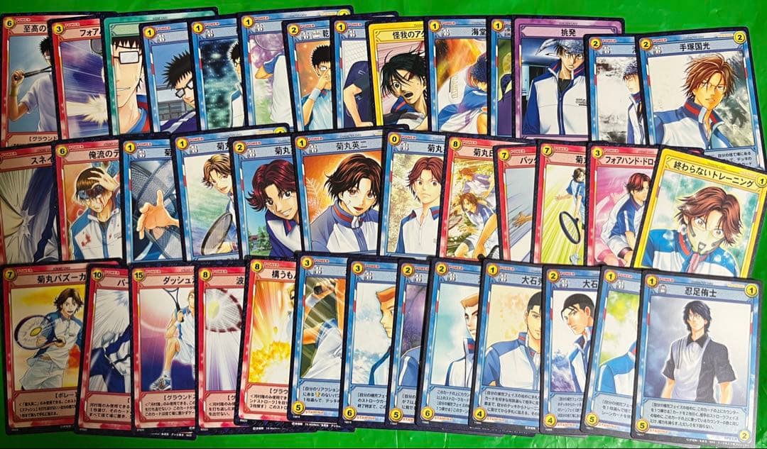 テニスの王子様　TCGカード 大量160枚↑ ② ダブリ無し　テニプリ
