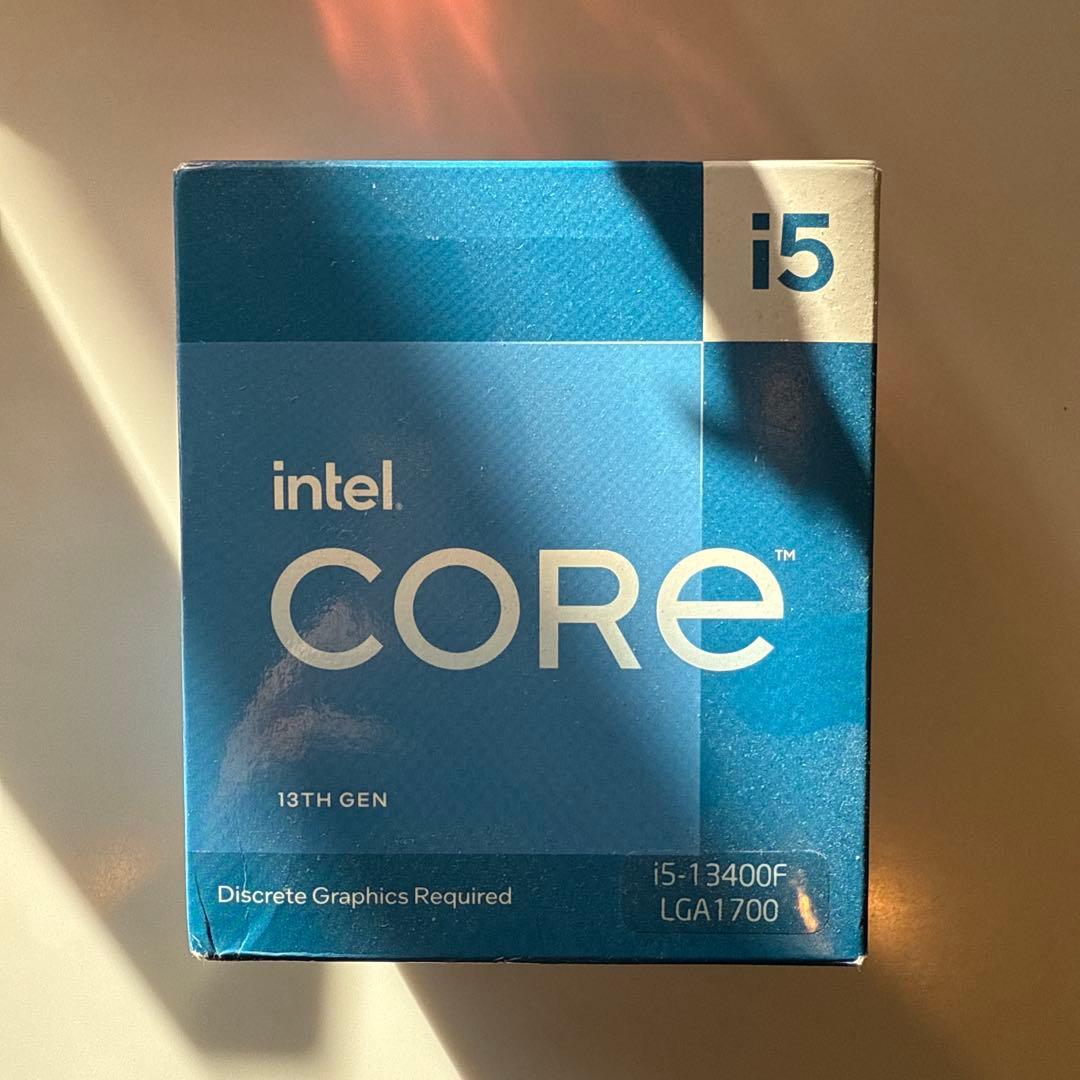 Intel Core i5-13400F 10コア16スレッド最大4.6GHz
