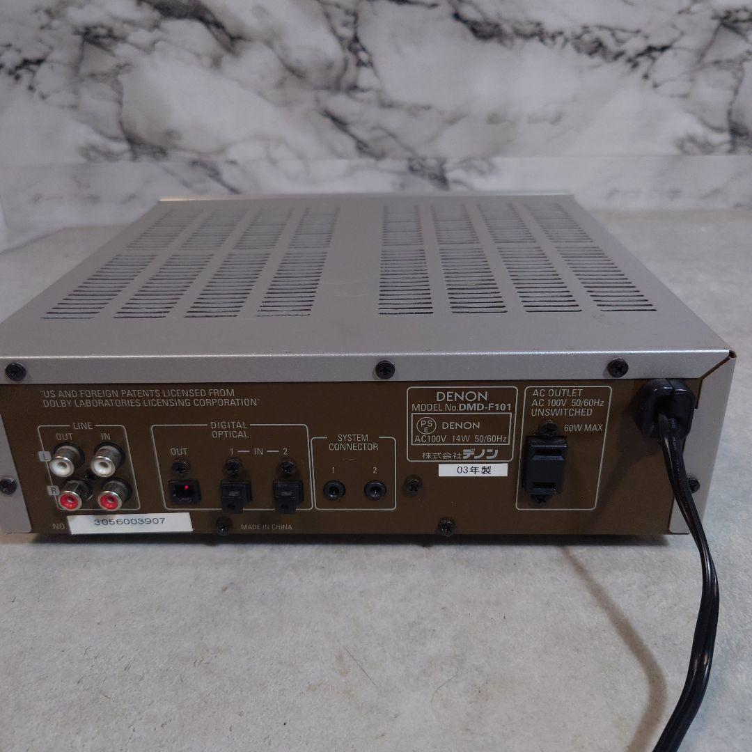 セール中！DENON DMD-F101 MDデッキ　MDプレイヤー/レコーダー