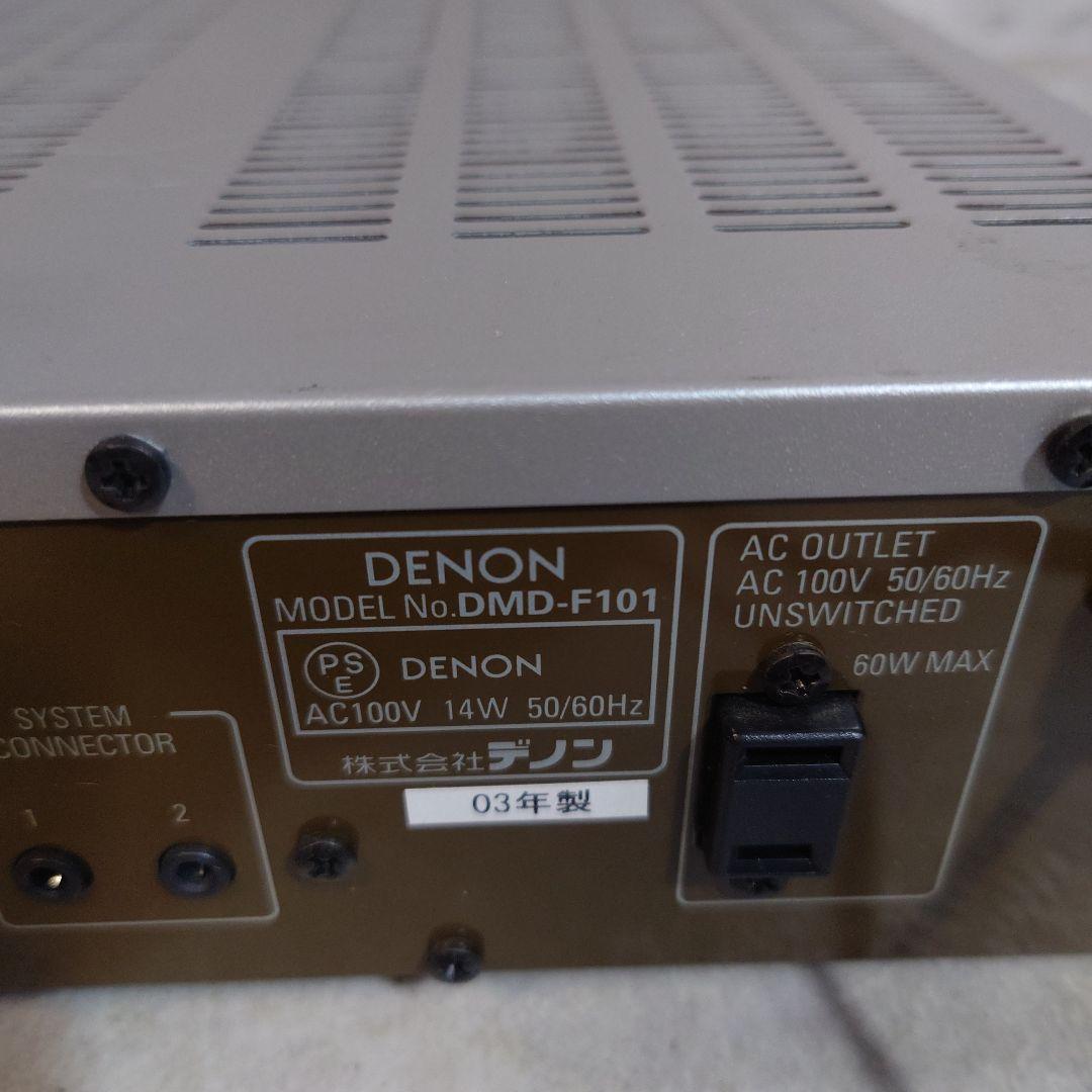 セール中！DENON DMD-F101 MDデッキ　MDプレイヤー/レコーダー