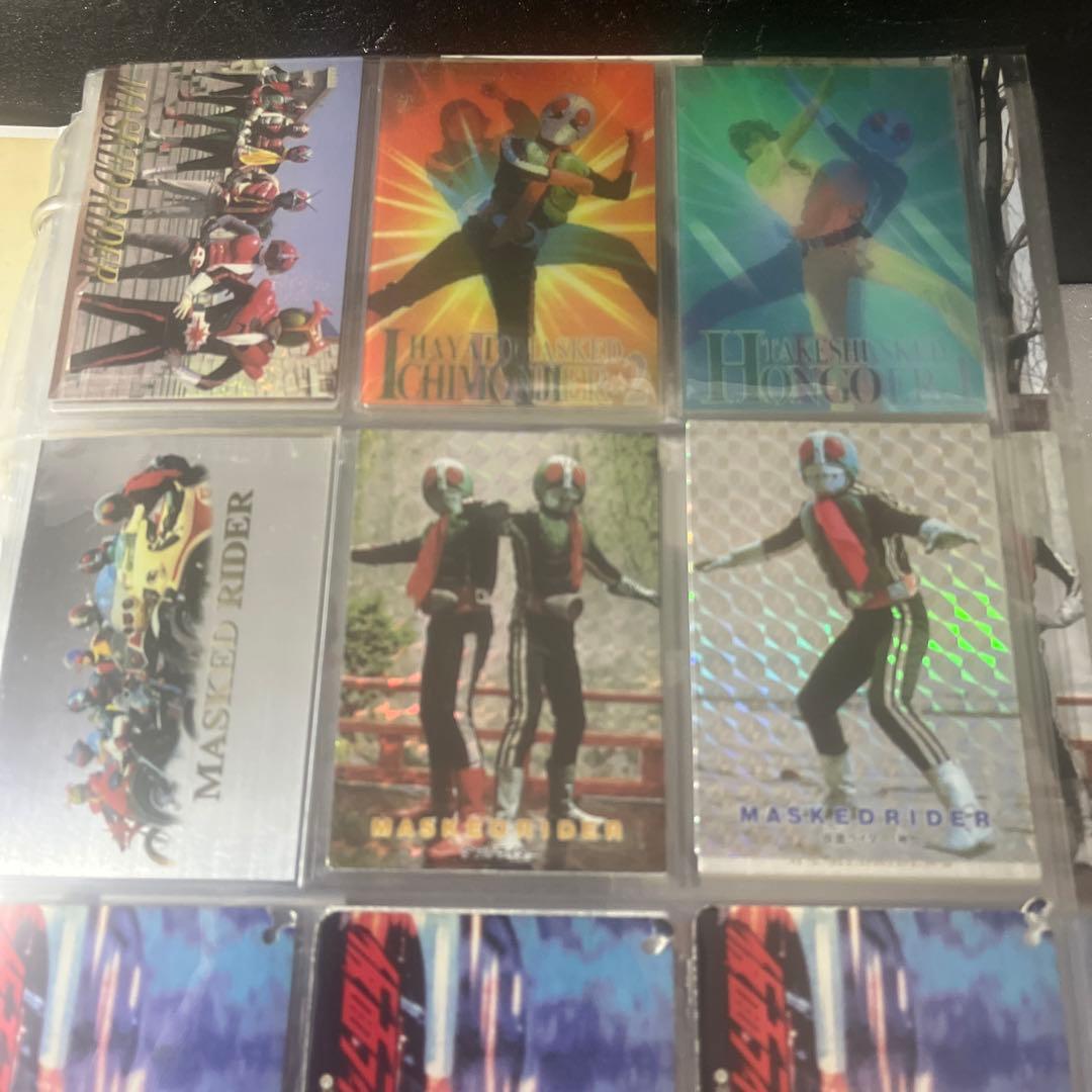 アマダ仮面ライダーカード1号2号フルコンプ225枚+9枚