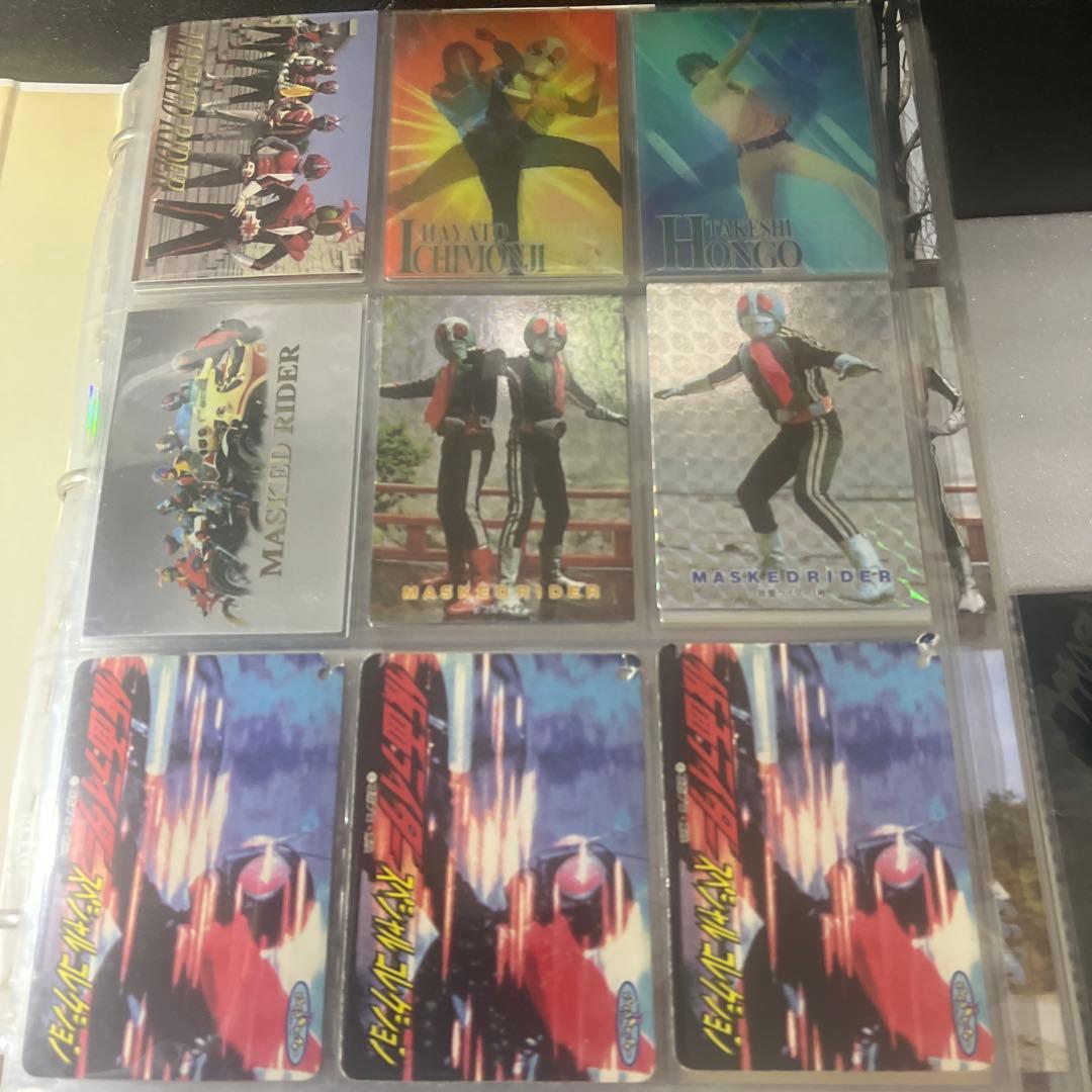 アマダ仮面ライダーカード1号2号フルコンプ225枚+9枚