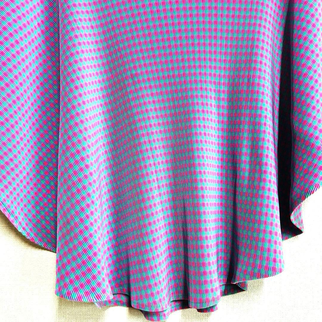 プリーツプリーズ 変形カットソー バルーン サークル イッセイミヤケ