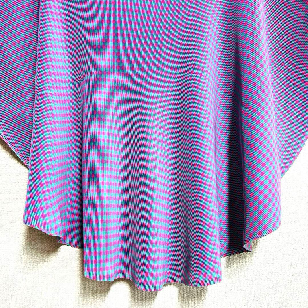 プリーツプリーズ 変形カットソー バルーン サークル イッセイミヤケ