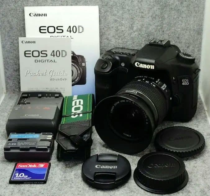 Canon EOS40D 標準ズームレンズ付き