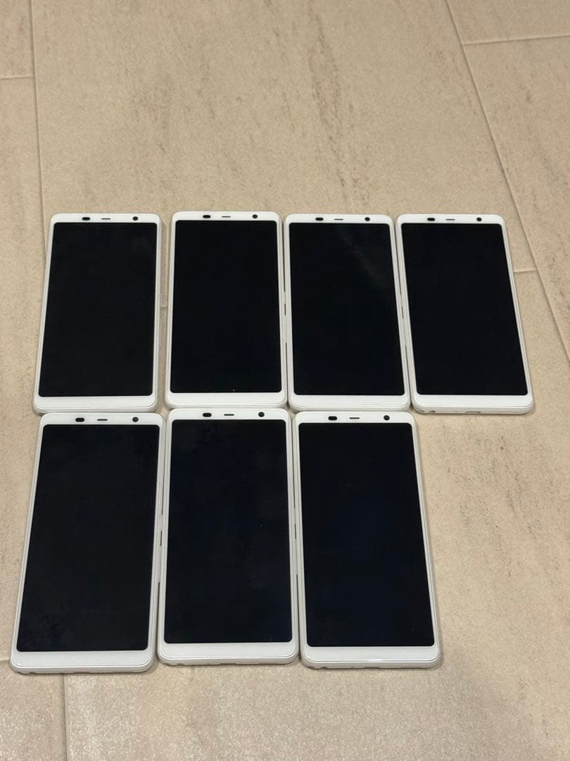 arrows Be4 スマートフォン　7台