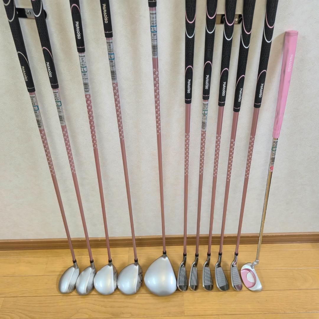けーブリヂストン PARADISO レディース ゴルフクラブ 11本
