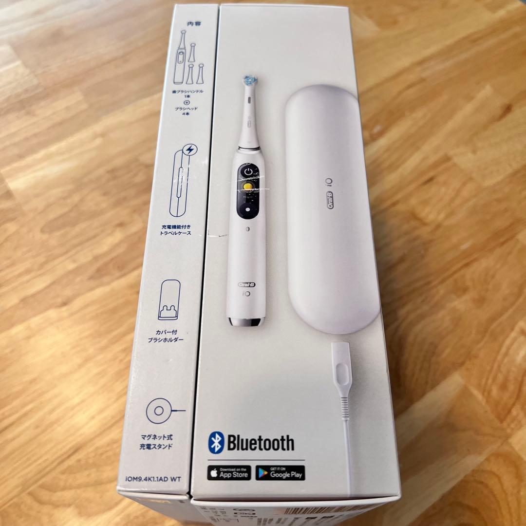 【極美品✨】 Oral-Ｂ iO9 電動歯ブラシ ホワイトアラバスター Oral