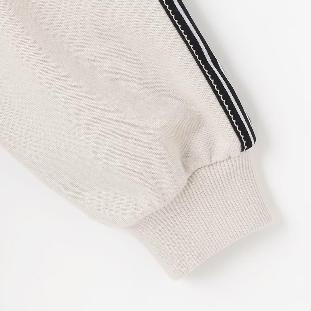 メゾピアノ新品新作タグ付きスポーティーラインジップパーカ＆スカパンセットアップ