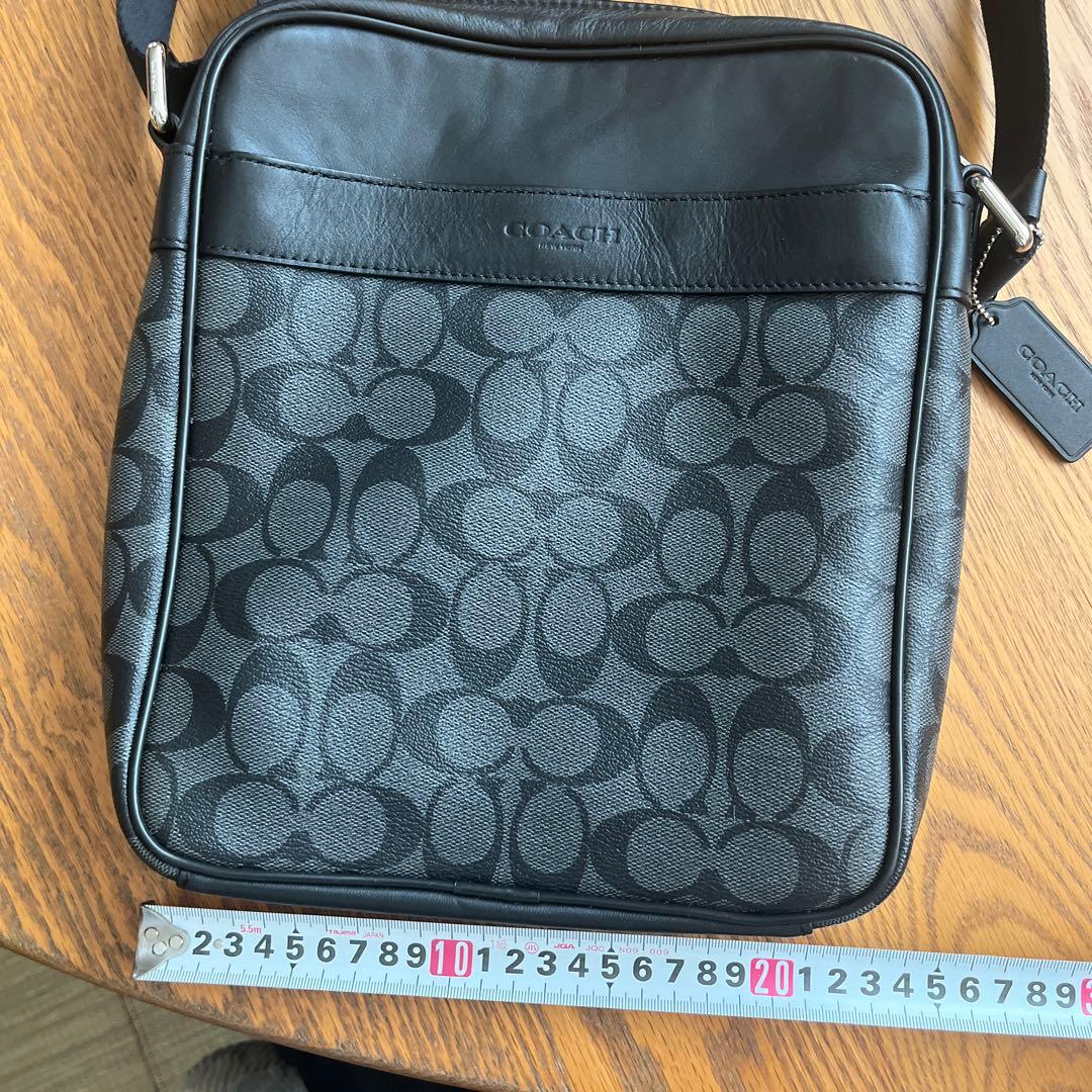 COACH コーチ ショルダーバッグ ブラック モノグラム