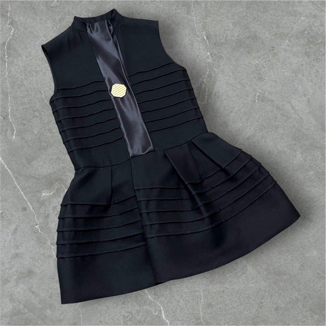 【新品未使用】CELINE フィービー期 チュニック 34 ブラック