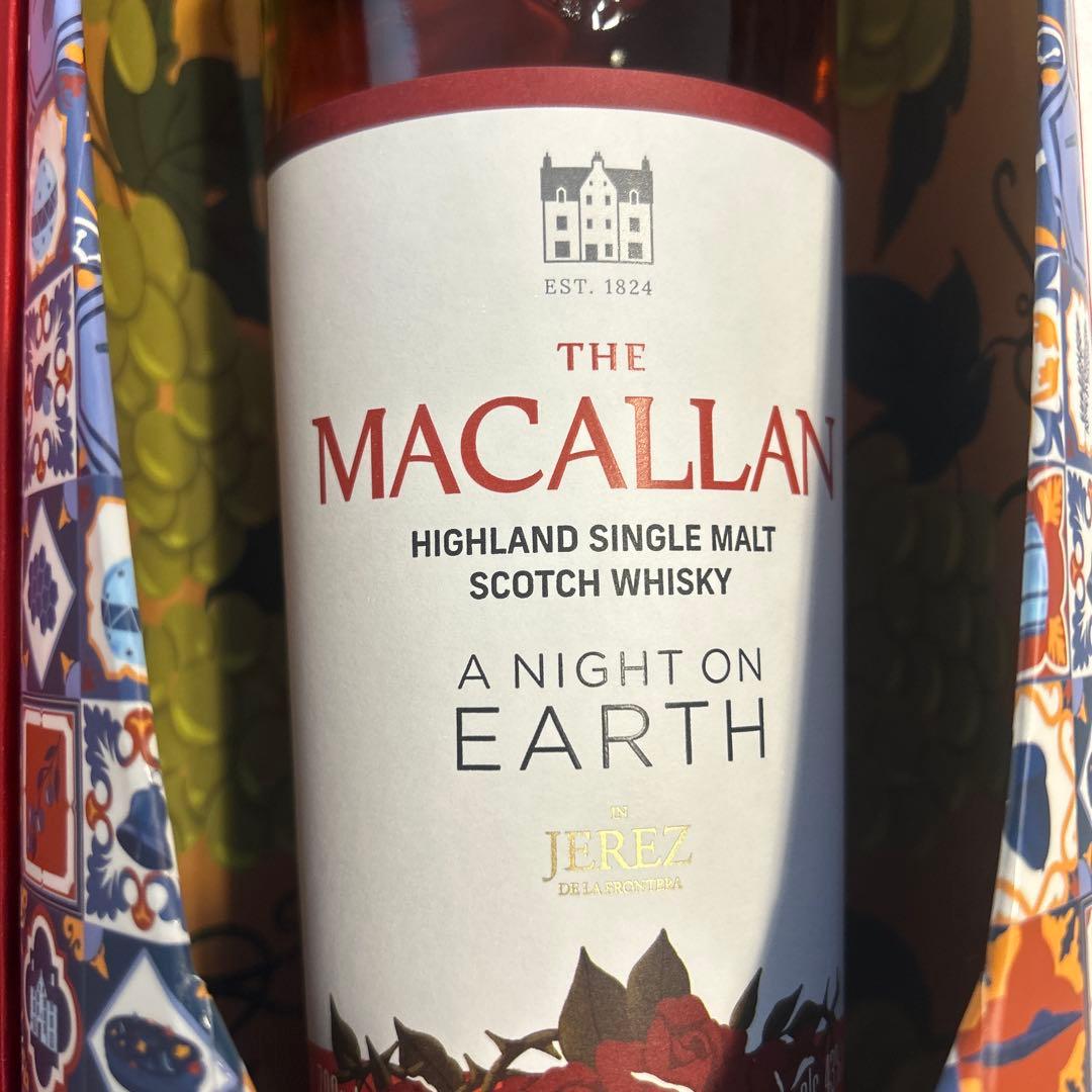 ウイスキー MACALLAN A NIGHT ON EARTH 700ml