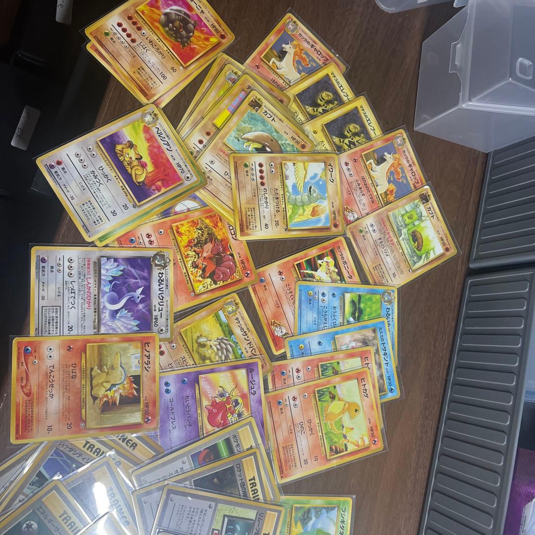 旧裏　拡張シート　まとめ売り　ポケカ引退品