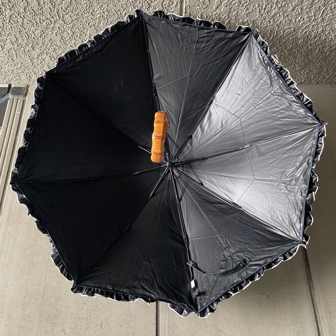 専用　芦屋ロサブラン　3段折りたたみ 50cm(傘袋付)シングルフリル