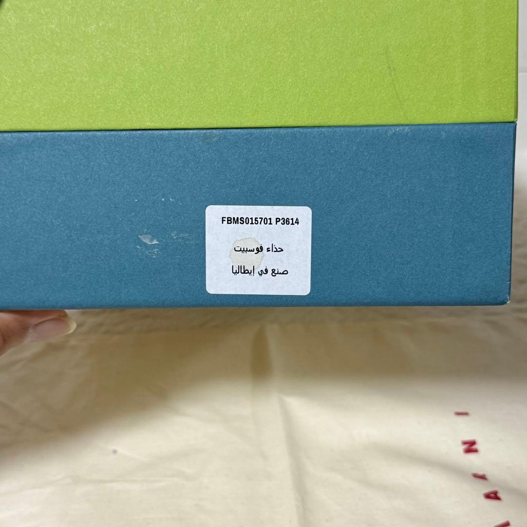 ⭐️新品未使用⭐️　MARNI　クロスフラット　ナッパーレザー　フスベットサンダル