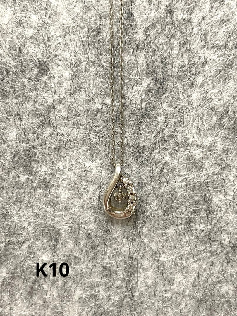 Canal４℃ K10 ダイヤモンドネックレス カナルヨンドシー