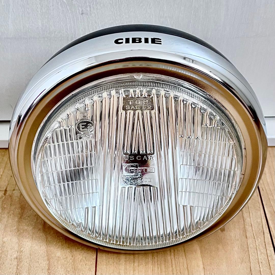 当時物 CIBIE シビエ 凹み ヘッドライト CB400F ホーク マーシャル