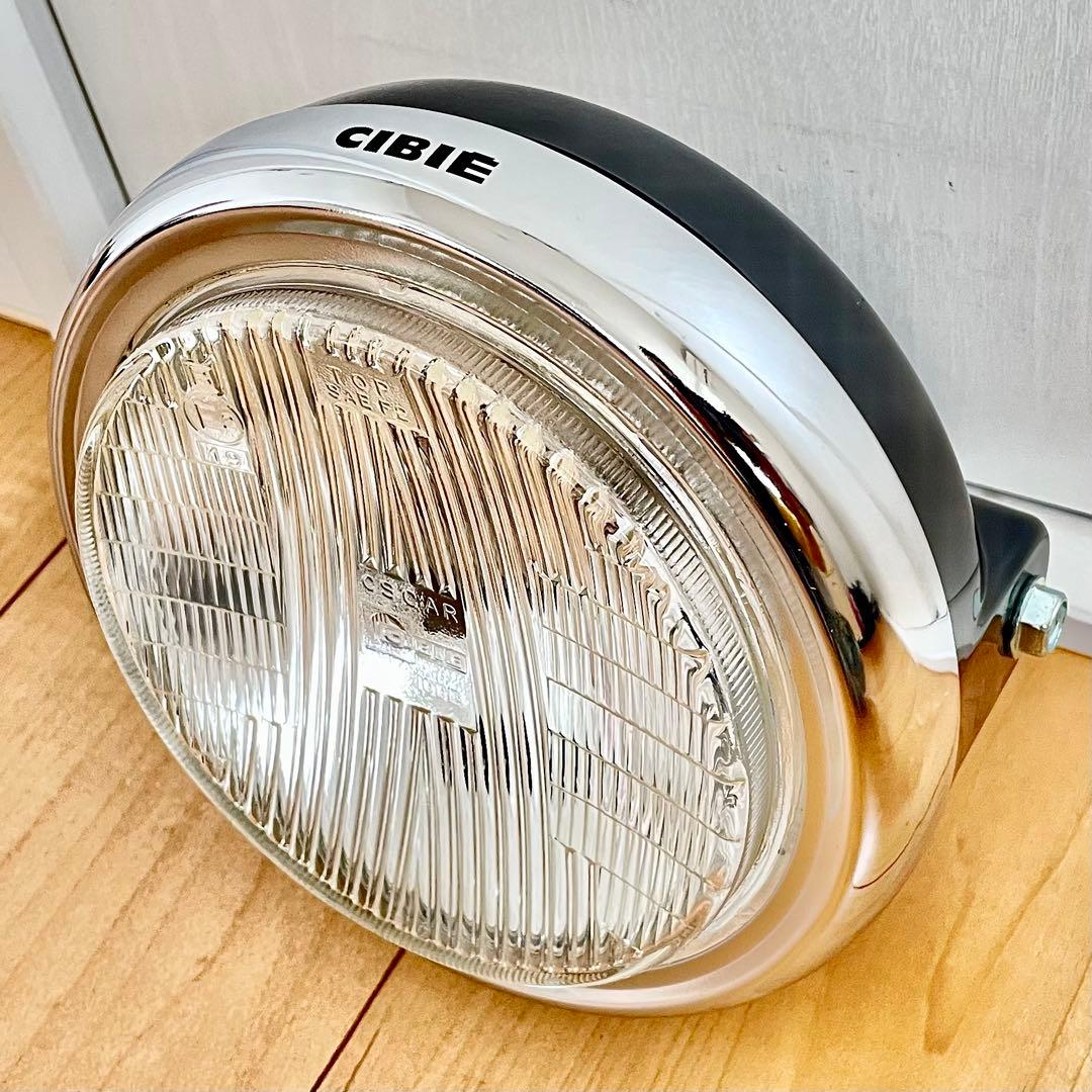 当時物 CIBIE シビエ 凹み ヘッドライト CB400F ホーク マーシャル