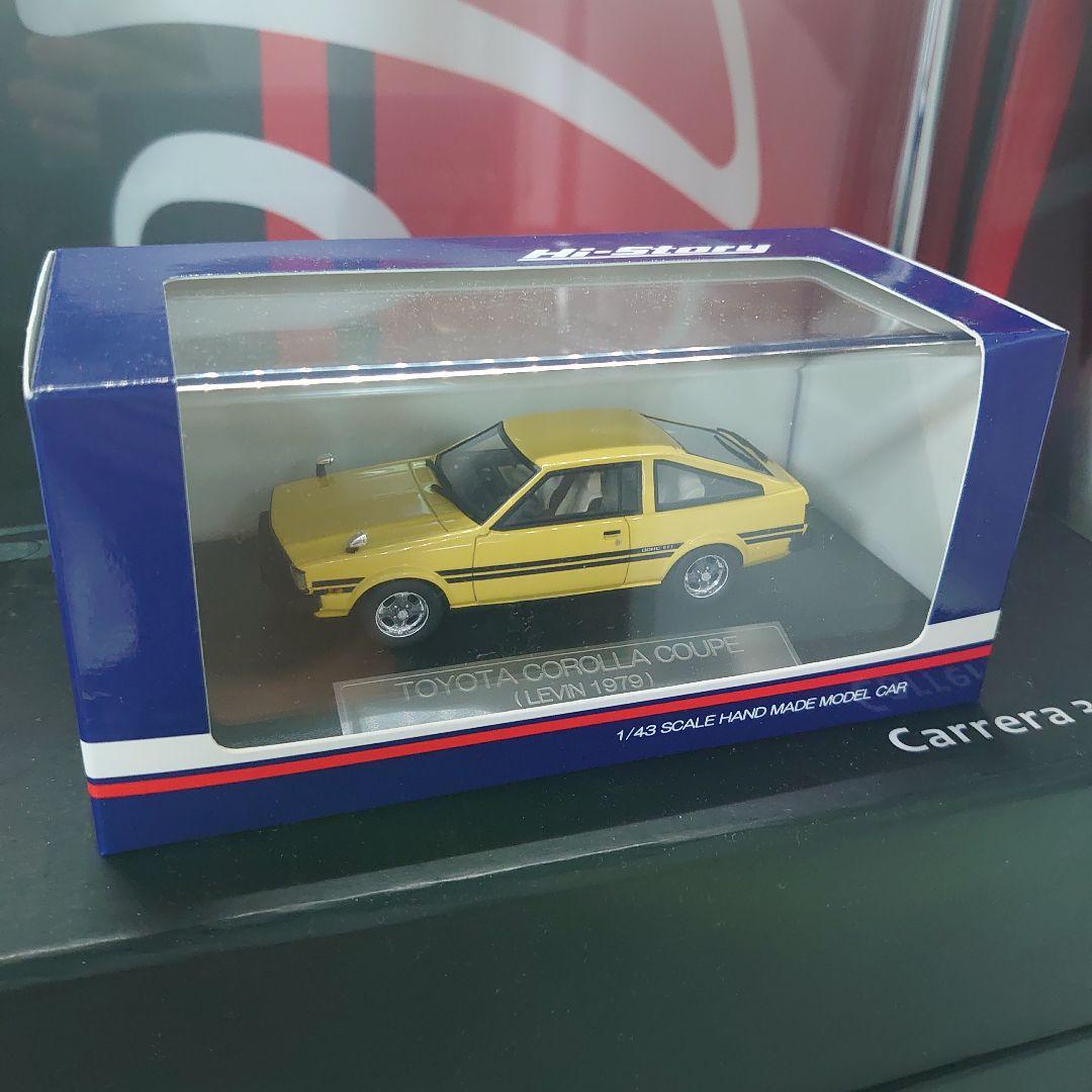 Hi-Story　1/43 カローラレビン　TE71　バージニアイエロー