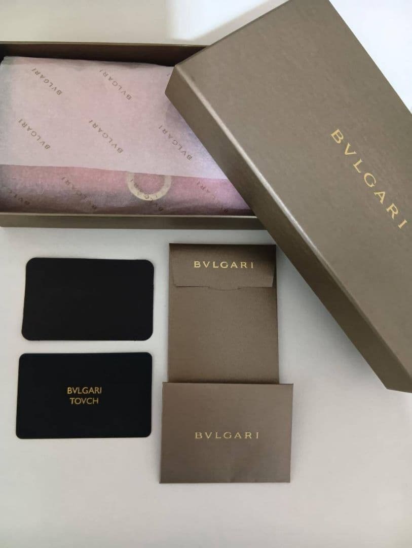 ブルガリ BVLGARI クリップ レザー ラージ 長財布