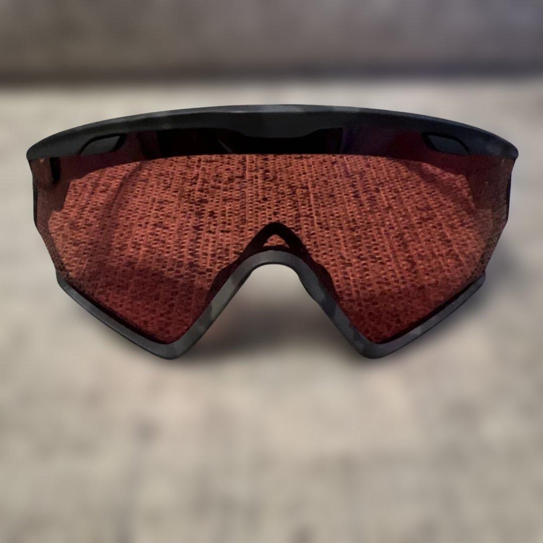 極美品　オークリー ウィンドジャケット　サングラス　ブラック　スポーツ