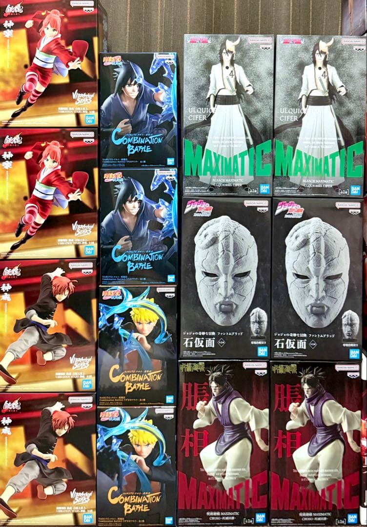 【最新フィギュア27点】ブリーチ　ワンピース　ナルト　銀魂　ジョジョ　フリーレン