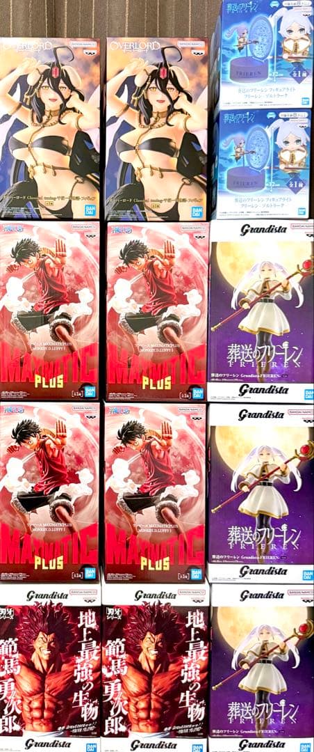 【最新フィギュア27点】ブリーチ　ワンピース　ナルト　銀魂　ジョジョ　フリーレン