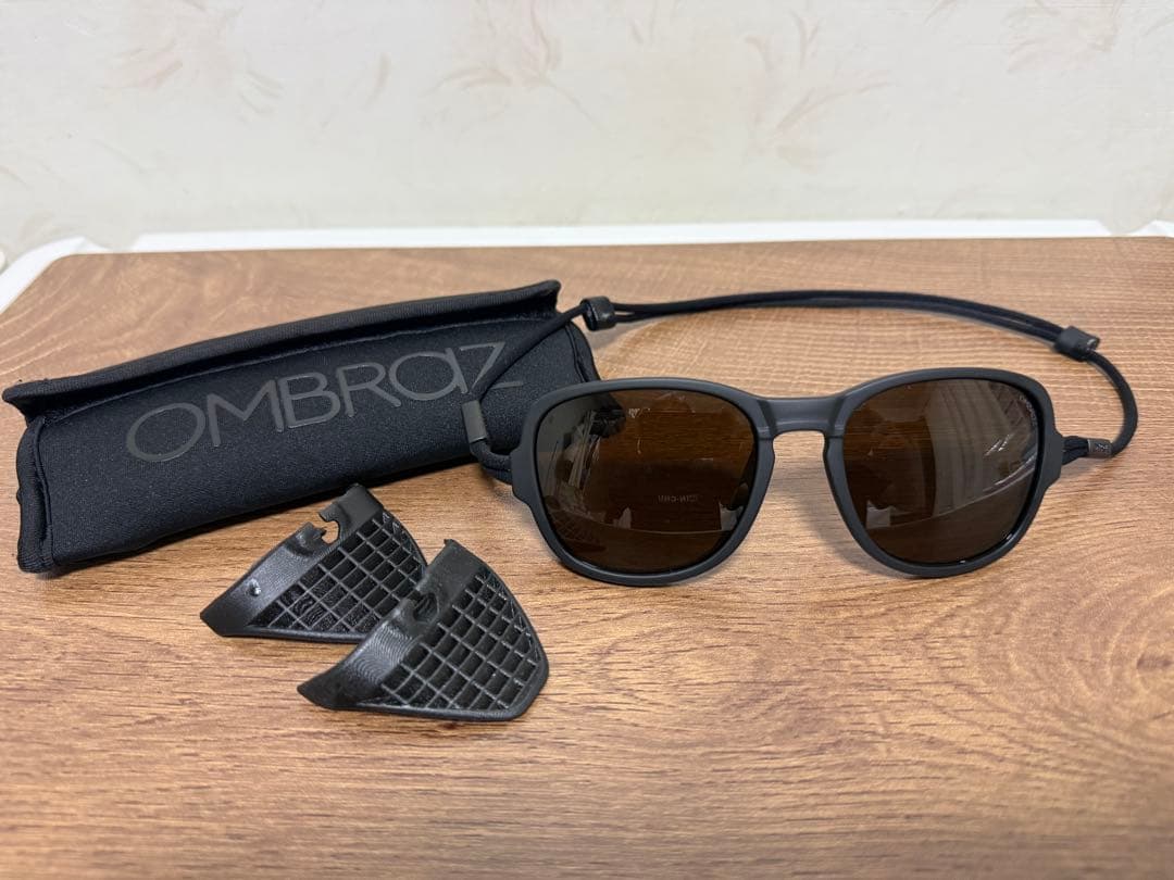 OMBRAZ TETON Charcoal Brown /サイドシールド付き