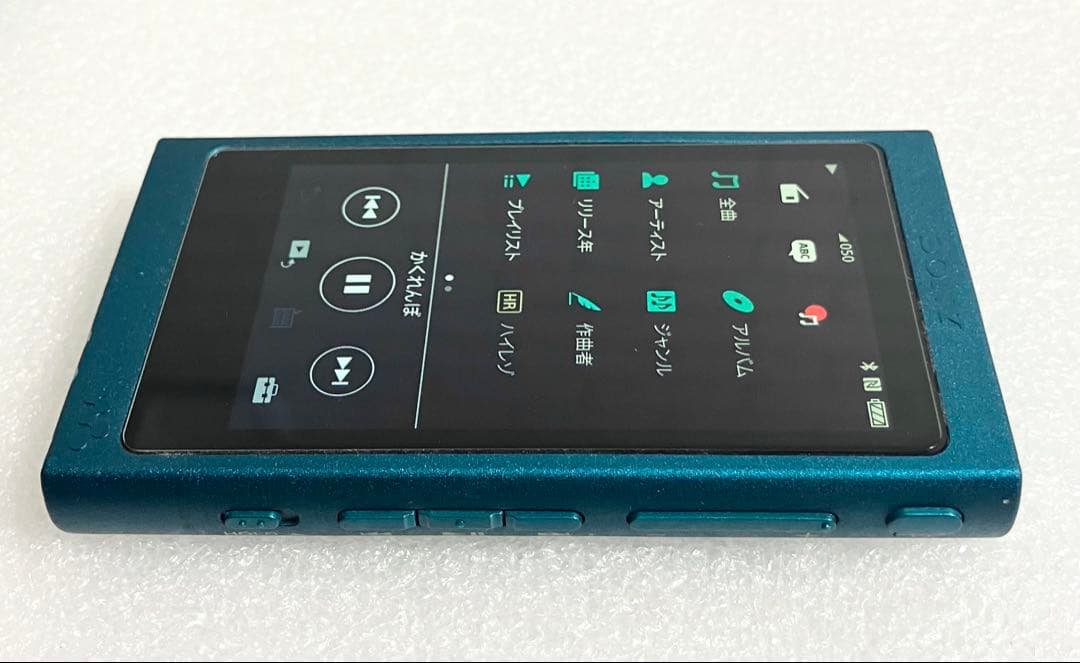 【バッテリ良好】　ソニー　ウォークマン　NW-A25 32GB ビリジアンブルー