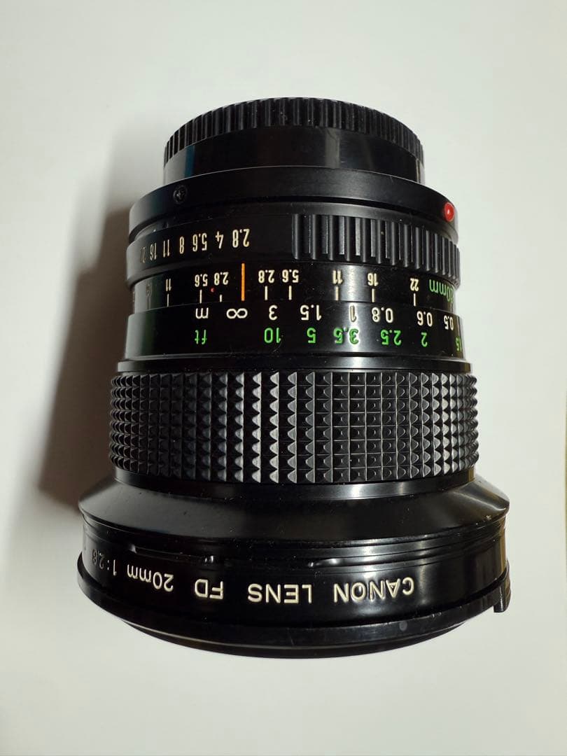 美品　Canon FD 20mm f2.8mm FDマウント
