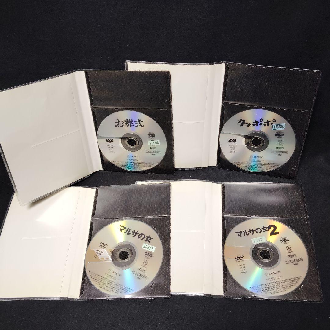 伊丹十三監督作品　DVD　8巻セット　レンタル落ち　お葬式　マルサの女