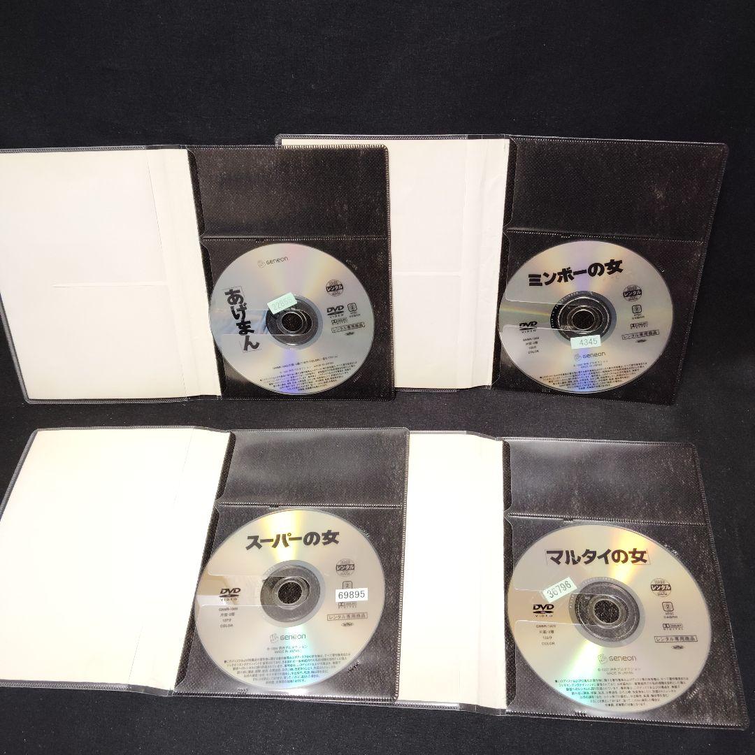 伊丹十三監督作品　DVD　8巻セット　レンタル落ち　お葬式　マルサの女