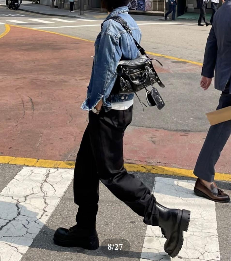 美品☆【ok.soon】2tuck tapered chino pants