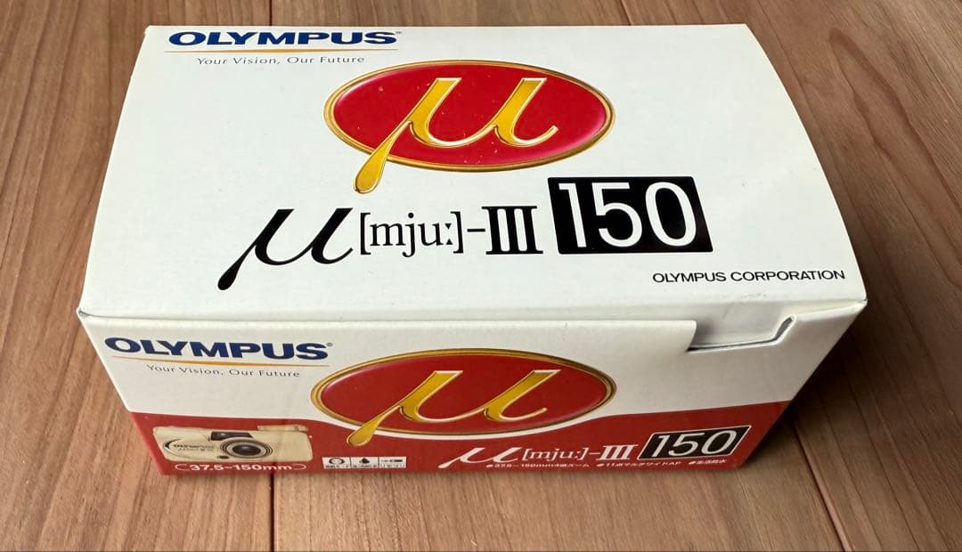【新品未使用】Olympus μ-III 150 ｜希少 フィルムカメラ